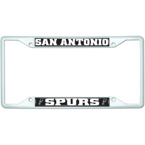 FANMATS 44133 NBA - Los Angeles Lakers License Plate Frame - White – Easy Installation on Truck, SUV, Car - Ideal Gift for Die Hard NBA Fan in Kuwait