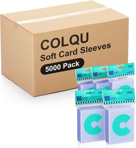 أكمام بطاقات 500CT ، أكمام بطاقات البيسبول ، أكمام بطاقات Clear Clear لبطاقات التداول ، أكمام بطاقات التداول الناعمة ، أكمام البطاقة الرياضية ، أكمام واقي البطاقات ، أكمام بلاستيكية واقية للبطاقات in Kuwait