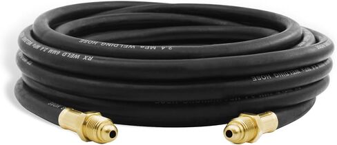 RX WELD Inert Gas Welding Hose - Argon Flow Hose (6.56FT, Black) in Saudi Arabia