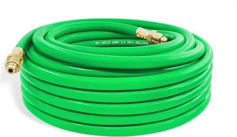 RX WELD Inert Gas Welding Hose - Argon Flow Hose (6.56FT, Black) in Saudi Arabia