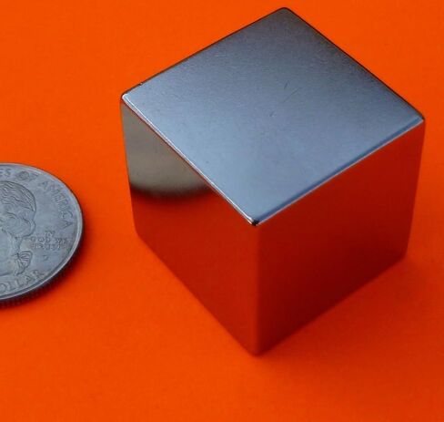 Super Strong Neodymium Magnet N52 1" Cube Permanent Magnet, The World’s Strongest & Most Powerful Rare Earth Magnets by Applied Magnets 2Pc in Saudi Arabia