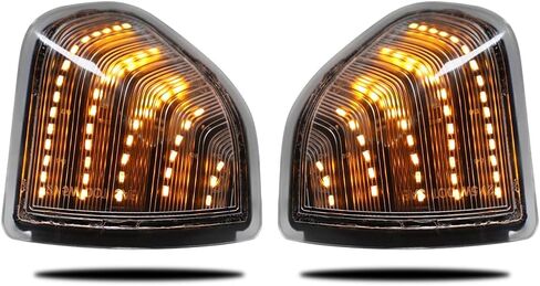 LED Side Mirror Turn Signal Light Left & Right Rear View Mirror Lamps Clear Lens Compatible with 2010-2018 Dodge Ram 1500 2500 3500 4500 5500 pack of Two in Saudi Arabia
