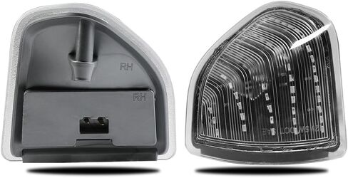 LED Side Mirror Turn Signal Light Left & Right Rear View Mirror Lamps Clear Lens Compatible with 2010-2018 Dodge Ram 1500 2500 3500 4500 5500 pack of Two in Saudi Arabia
