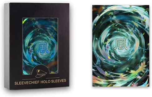 SleeveChief ® Premium Design Trading Card Sleeves | Ultra Durable TCG Game Sleeves with Holo- Effect Backprint | Fit as YuGiOh Sleeves, MTG Card Sleeves & More | Standard Size | 70 Pcs in Saudi Arabia