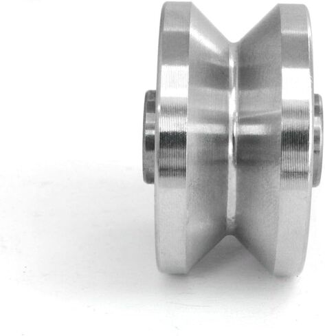 Heyous Rolling Beaclys u Groove Rail Guide Bearings Wire Rope Towing Towing Towing Tower Stains Stains Steel Road عجلات تحمل عجلات لرفاهات صيد الرافعات الصغيرة نماذج بكرة النماذج in Kuwait