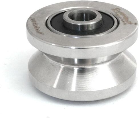 Heyous Rolling Beaclys u Groove Rail Guide Bearings Wire Rope Towing Towing Towing Tower Stains Stains Steel Road عجلات تحمل عجلات لرفاهات صيد الرافعات الصغيرة نماذج بكرة النماذج in Kuwait