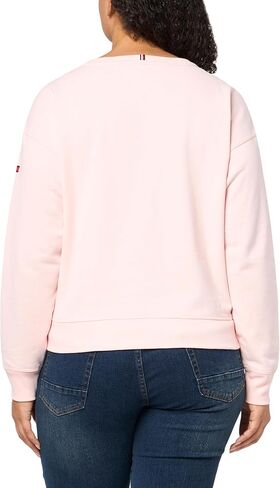Tommy Hilfiger Women's Performance Crewneck,Pebble,XS in Saudi Arabia