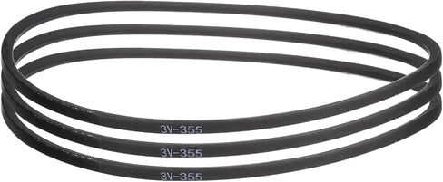 uxcell 3pcs 3V420 Rubber V Belt 42" Length x 0.38" Width x 0.31" Thick, Industrial Power Transmission Belt in Saudi Arabia