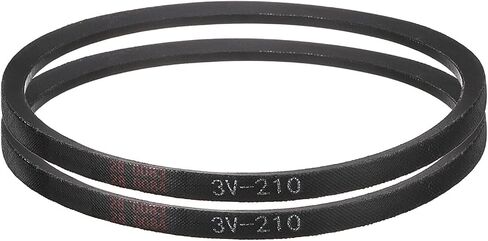 uxcell 3pcs 3V420 Rubber V Belt 42" Length x 0.38" Width x 0.31" Thick, Industrial Power Transmission Belt in Saudi Arabia