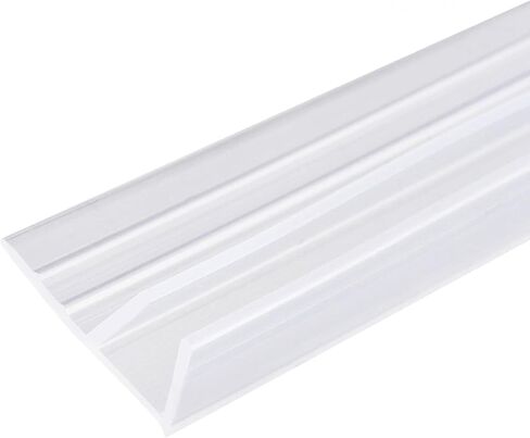 Frameless Glass Doors and Windows Sealing Strip 8mm Frameless Glass Shower Door Sweep Door Bottom Side Seal Strip F-Type Length 2M in Saudi Arabia
