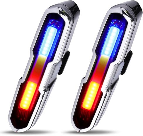 Bike Tail Light, USB Rechargeable Rear Bike Light Safety Warning Cycling Light with 5 Modes for Night Riding in Saudi Arabia