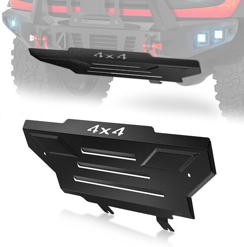 Front Skid Plate Steel Bumper Cover Compatible with Jeep Wrangler JK 2007-2018 2 Door & 4 Door, Bolt-on Installation Off-Road Lower Guard Plate (Not Suitable for Original Factory Bumpers) in Kuwait