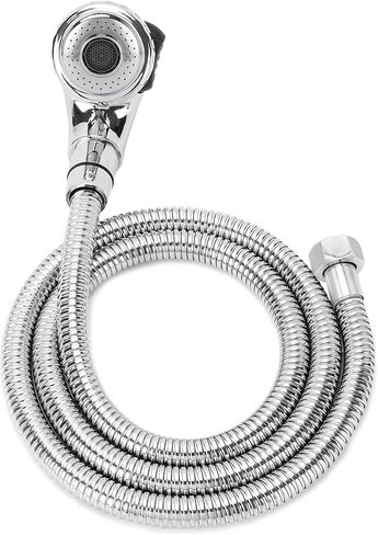 LukLoy Salon Shampoo Bowl Faucet Vacuum Breaker Kit with Hair Shampoo Brush, Complete Set 𝟏/𝟒" Nut Shampoo Bowl Hose and Sprayer Replacement Part for Salon Sink Shampoo Bed in Saudi Arabia