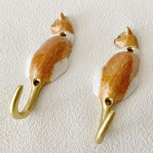 2 Pack Decorative Wall Hooks, Vintage Bird Shaped Metal Wall Hook for Hanging Coats Clothes Keys Hats Towels in Saudi Arabia