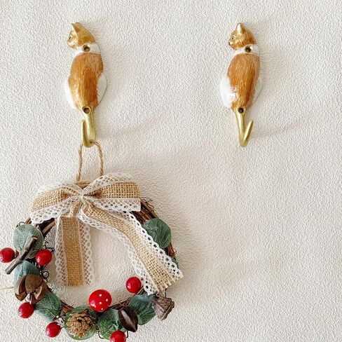 2 Pack Decorative Wall Hooks, Vintage Bird Shaped Metal Wall Hook for Hanging Coats Clothes Keys Hats Towels in Saudi Arabia