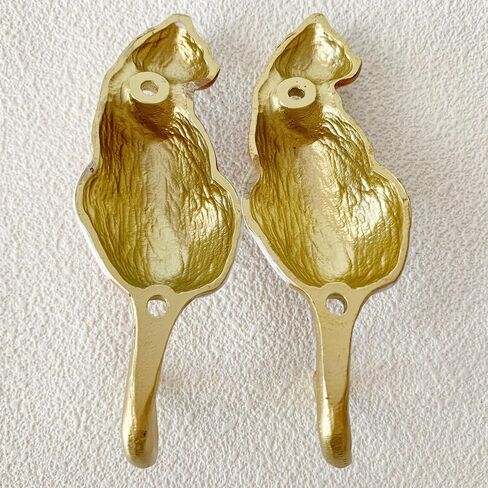 2 Pack Decorative Wall Hooks, Vintage Bird Shaped Metal Wall Hook for Hanging Coats Clothes Keys Hats Towels in Saudi Arabia