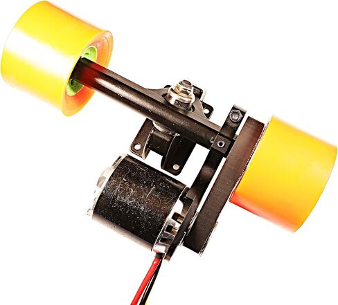 لوح تزلج كهربائي من Vanpro DIY 5065 محرك بدون فرشاة من البولي يوريثان، طقم بكرات وحزام 5 متر 10 مم 270 (أسود ثلجي، عبوة من قطعة واحدة) in Saudi Arabia