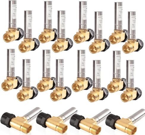 مصلبة مطرقة المياه ، 7/8 "أنثى دوار بالوك جوز × 3/4" ذكور خيط من الفولاذ المقاوم للصدأ مصلحة لتوصيل المرحاض (1 pack ، مقلوب الفولاذ المقاوم للصدأ) in Kuwait