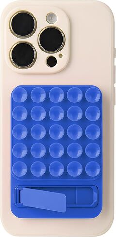 2 in 1 Suction Cup Phone Mount,Hands-Free Sticky Phone Grip Mount,Multi-Purpose Phone Sticky Grip for iPhone and Android for Phone，Suction Phone Mount for Selfies and Tiktok Video(Light Pink) in Saudi Arabia