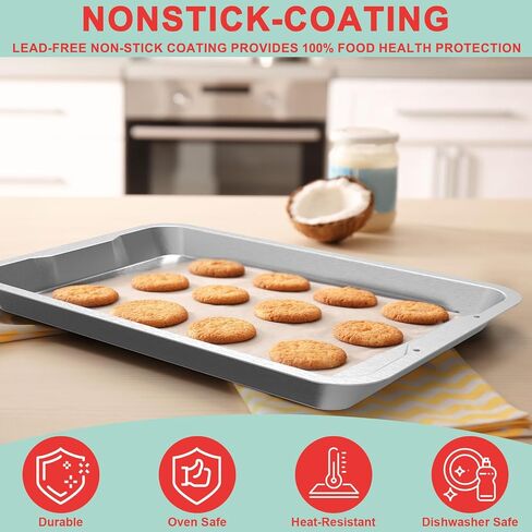 Oven Air Fryer Basket and Tray for Ninja Foodi SP101,SP1001C,SP100,SP201 Digital Air Fry Countertop Oven, Non-Stick Baking Pan and Stainless Steel Mesh for Ninja Foodi 8-in-1 Oven Accessories in Saudi Arabia