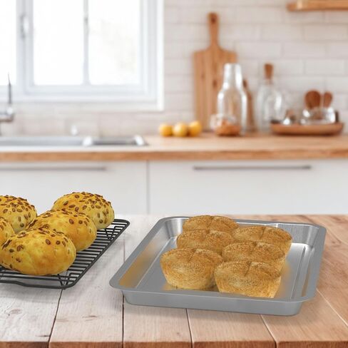 Oven Air Fryer Basket and Tray for Ninja Foodi SP101,SP1001C,SP100,SP201 Digital Air Fry Countertop Oven, Non-Stick Baking Pan and Stainless Steel Mesh for Ninja Foodi 8-in-1 Oven Accessories in Saudi Arabia