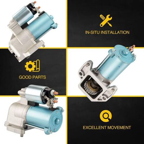 Starter 17775 Compatible with Mitsubishi Montero & Sport 3.5L 1999-2004 SR107405 SR107902 438120 2-2021-MI in Kuwait