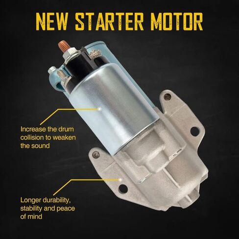 Starter 17775 Compatible with Mitsubishi Montero & Sport 3.5L 1999-2004 SR107405 SR107902 438120 2-2021-MI in Kuwait