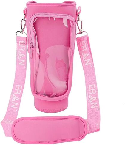 Cup Pouch - A Multifunctional Companion for Your Water Bottles and More (rose quartz), medium size in Saudi Arabia