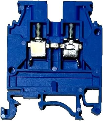 DIN Rail Terminal Blocks Elmex UL Screw Type 35mm (KUT2.5N, Gray, 25, KUT2.5N-GY) in Saudi Arabia