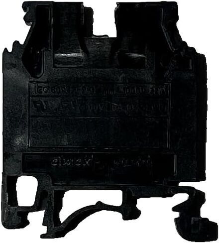DIN Rail Terminal Blocks Elmex UL Screw Type 35mm (KUT2.5N, Gray, 25, KUT2.5N-GY) in Saudi Arabia