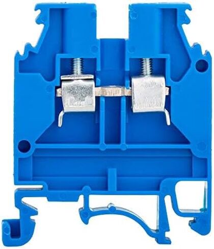 DIN Rail Terminal Blocks Elmex UL Screw Type 35mm (KUT2.5N, Gray, 25, KUT2.5N-GY) in Saudi Arabia