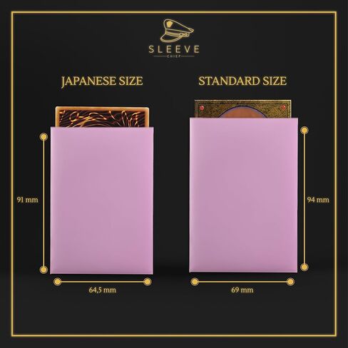 SleeveChief Premium Design Trading Card Sleeves | Ultra Durable TCG Card Sleeves with Smooth Pink Backprint | fit as MTG Card Sleeves & More | Standard Size | 70 Pcs in Saudi Arabia