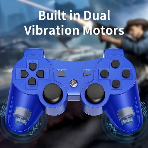 Dianven Wired لوحدة التحكم PS5 ، متوافقة مع PlayStation 5 Controller ، Hall Anwystick & Trigger ، وضع Turbo ، التحكم في جهاز التحكم عن بُعد PS5 ، متوافق مع PS5/PS4/PC ، أسود مع الأزرق in Saudi Arabia