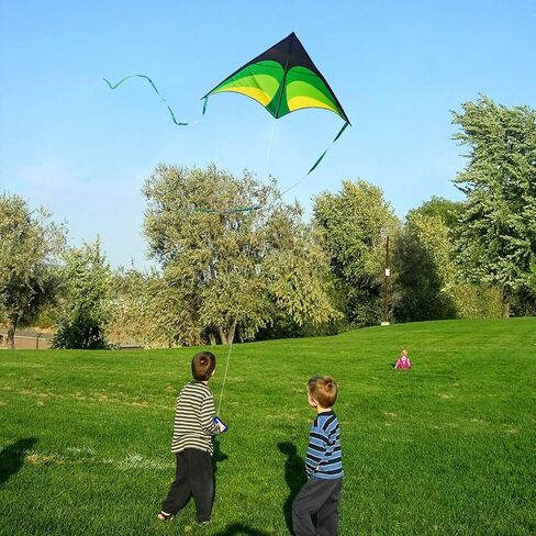 Airplane Kites for Kids & Adults, Best Beach Kite for Beginners Easy to Fly Kite with Long Tail Kites for Kids Ages 8-12, Professional for Beach and Outdoor Activity in Saudi Arabia