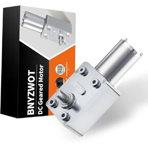 DC 6V 10RPM Turbo Worm Geared Motor High Torque Turbine Worm Gear Box Reduction Motor 6mm Shaft in Kuwait