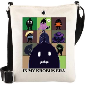 WSNANG Valley Game Shoulder Bag In My Krobus Era Tote Bag Farming Harvest Moon Video Game Lover Shopping Bag Pixel Game Gift