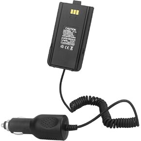 md-760 Car Charger,md-760battery Eliminator 7.4V LB-75L for DR-1801UV GD-77 Walkie Talkie (2 Pack)