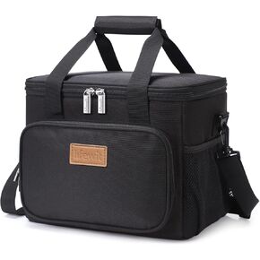 Lifewit Large Lunch Bag Insulated Lunch Box Soft Cooler Cooling Tote for Adult Men Women, Pink 12-Can (8.5L)