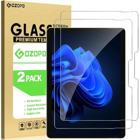 for Microsoft Surface Pro 11 (13 inch) Pro 10 / Pro 9 / Pro 8 / Pro X Screen Protector, 9H Tempered Glass, HD Clear, Anti Scratch [2 Pack]