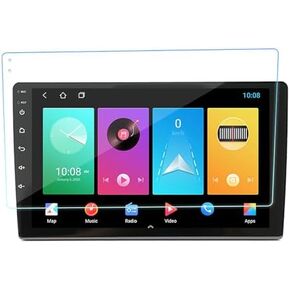 Navigation Screen Protector Anti Anti Fingerprint Central Control Navigation Tempered Film with Cleaning Kit for Car (9Inch 10 Inch)