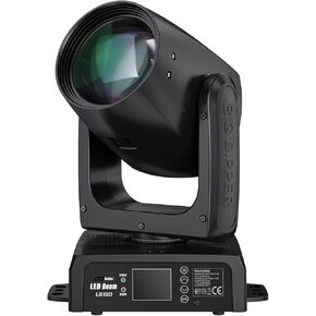Big Dipper Moving Head Lights 150W DJ Spot Lights with Sound Activated and DMX 512 Control Stage Lighting with 12 Gobos and 12 Colors Disco Lights for Home Party Church Wredding Nightclub