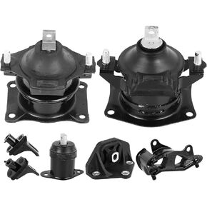 Engine Motor Mount Set-Compatible with Fits for 2003 2004 2005 2006 2007 Honda Accord 3.0L, A4527HY A4526HY A4525 A4544 A4517 A4524