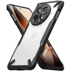 Ringke Fusion -X [متوافق مع Magsafe] المصممة لحالة OnePlus 13 ، المصد المعزز صافٍ صافٍ شديد الظهر غطاء هاتف واقٍ مقاوم للصدمات - أسود مغناطيسي