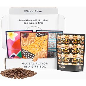 Atlas Coffee Club World of Coffee Discovery Set - Gourmet Coffee Gift Sampler - 8-Pack Variety Box of the World’s Best Single Origin Coffees - Whole Bean in Saudi Arabia