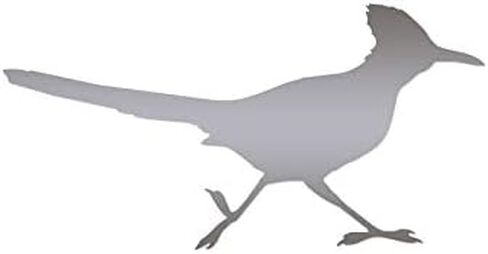Roadrunner Bird - Vinyl Decal Sticker - 7.35" x 3.75" - Red in Saudi Arabia