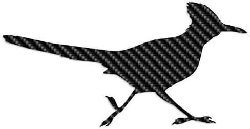 Roadrunner Bird - Vinyl Decal Sticker - 7.35" x 3.75" - Red in Saudi Arabia