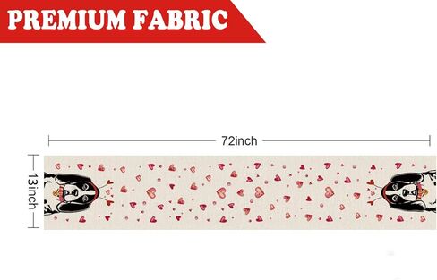 عيد الحب يوم الجدول عداء غولدن شابك الكلب الحب قلوب القلوب المطبخ طاولة طاولة العطلة الذكرى السنوية in Kuwait