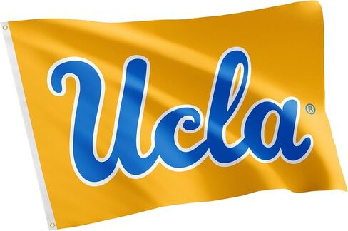 Desert Cactus UCLA Flag University of California Los Angeles Bruins Flag Banners 100% Polyester Indoor Outdoor 3x5 feet Flags (Style 1) in Saudi Arabia