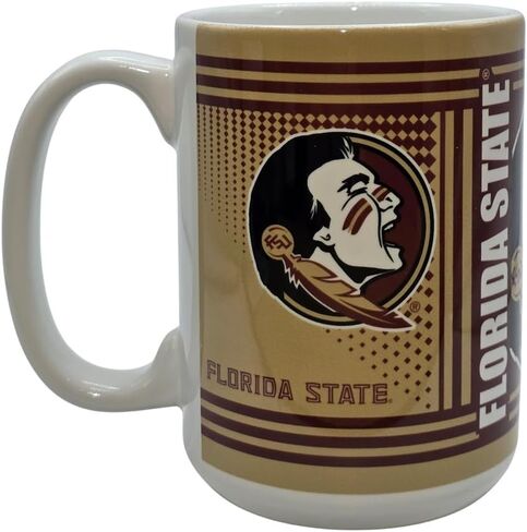 Boelter Brands المرخصة من NCAA Coffee Cuc ، تصميم غلاف 360 درجة ، ويضم شعار الكلية وبطل التميمة ، القدح المتسامي ، 15 أوقية (أوهايو ستيت بوكيز) in Kuwait