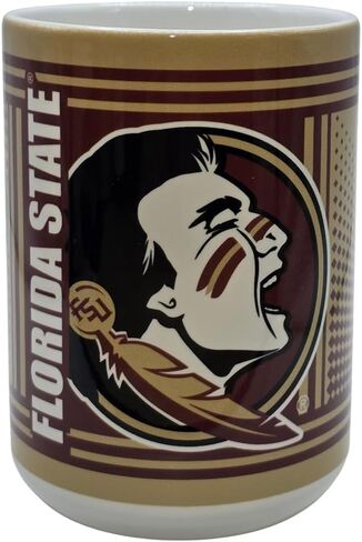 Boelter Brands المرخصة من NCAA Coffee Cuc ، تصميم غلاف 360 درجة ، ويضم شعار الكلية وبطل التميمة ، القدح المتسامي ، 15 أوقية (أوهايو ستيت بوكيز) in Kuwait